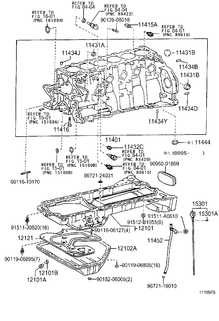  CROWN |  CYLINDER BLOCK