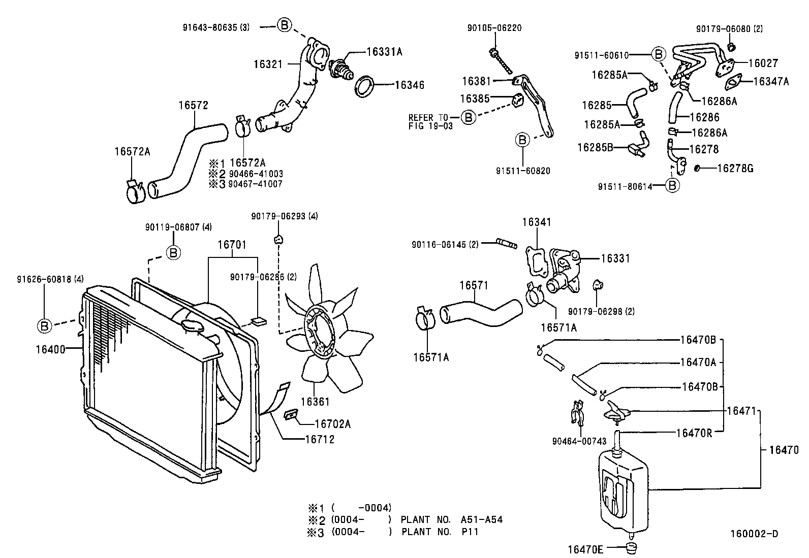  4RUNNER |  RADIATOR WATER OUTLET