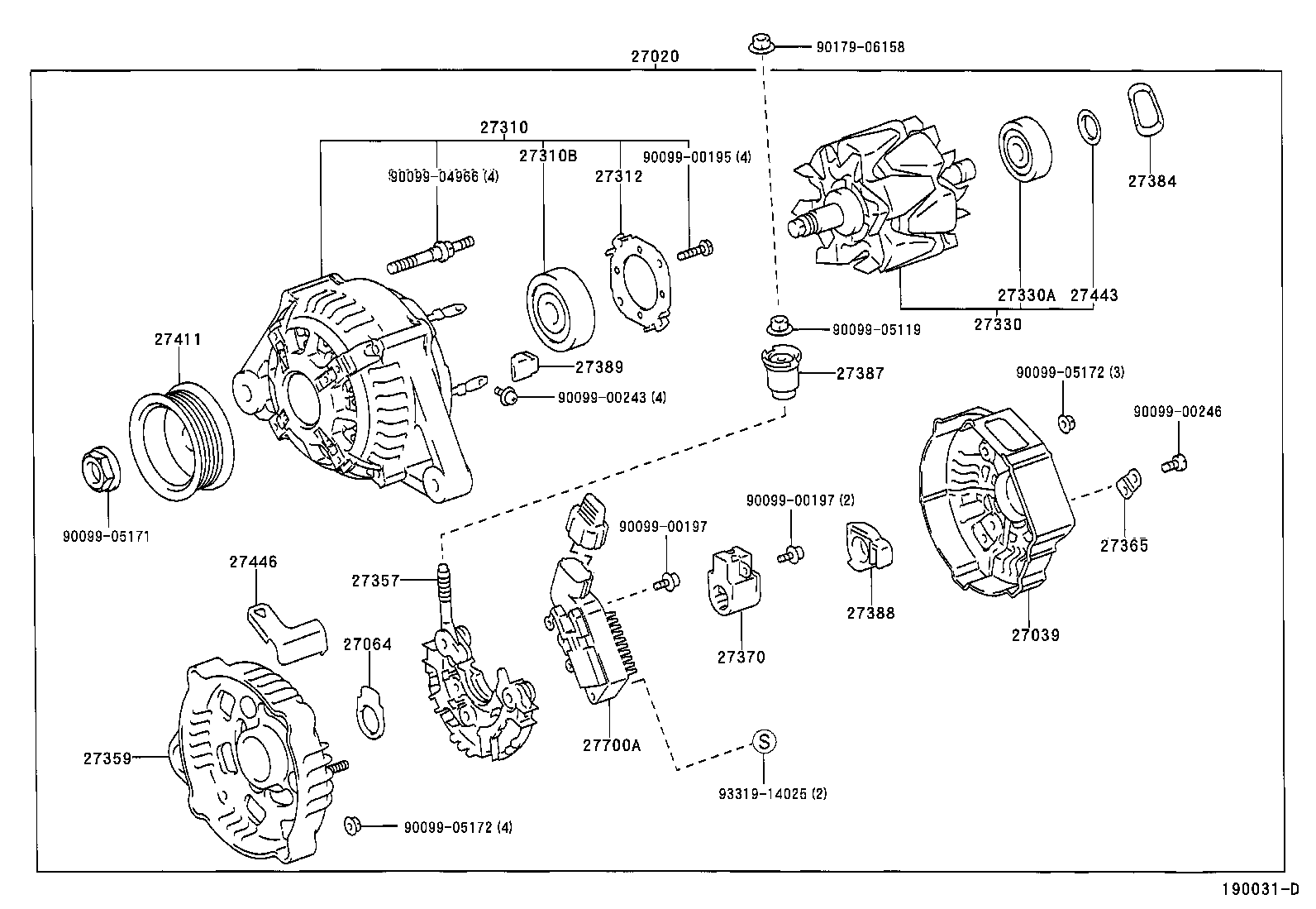  ES300 |  ALTERNATOR