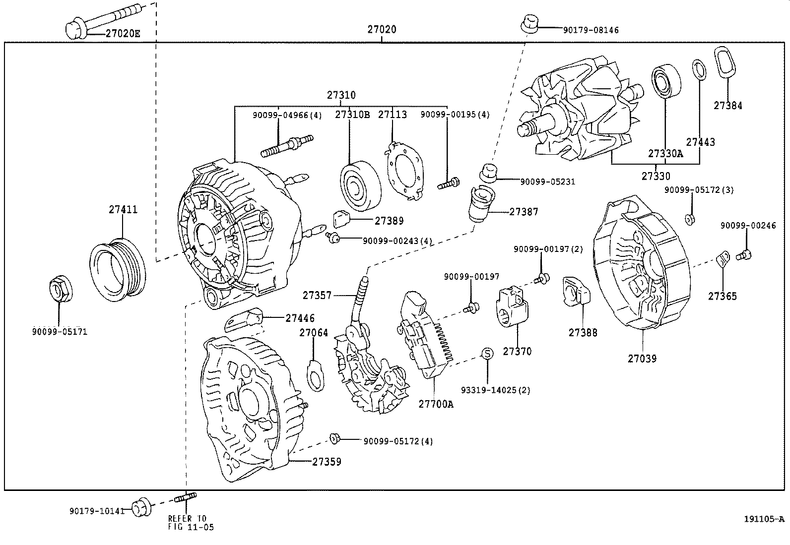  CROWN |  ALTERNATOR