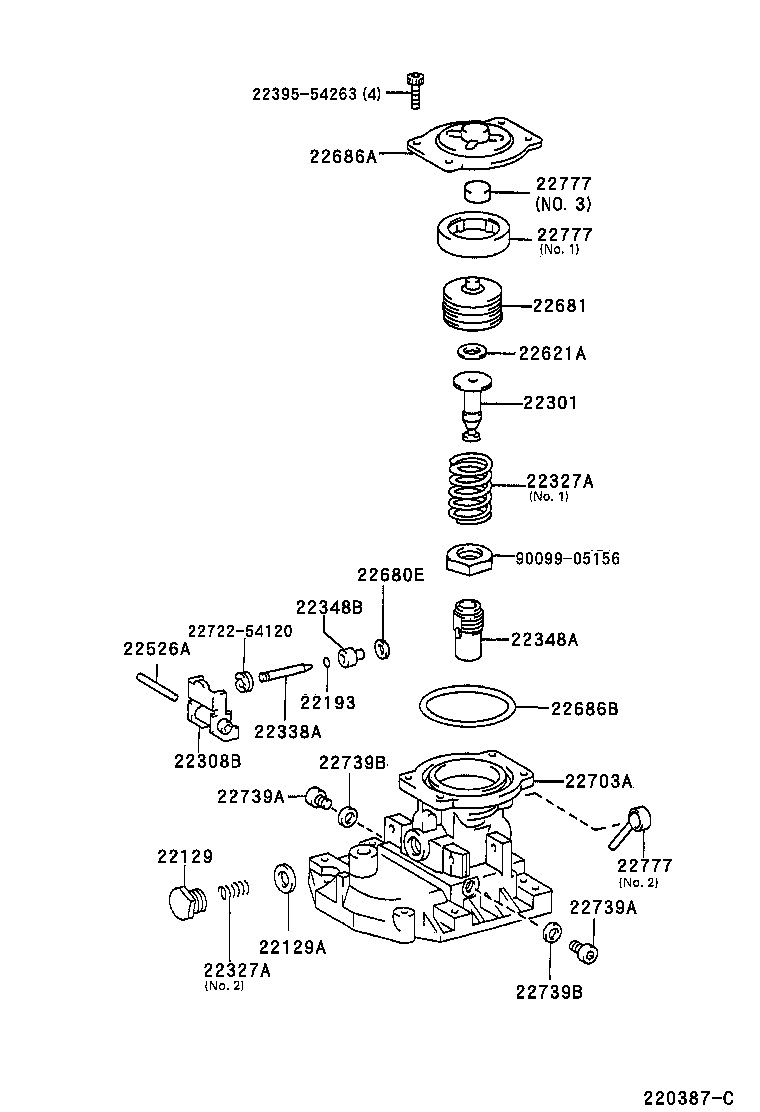  DYNA 150 |  INJECTION PUMP BODY