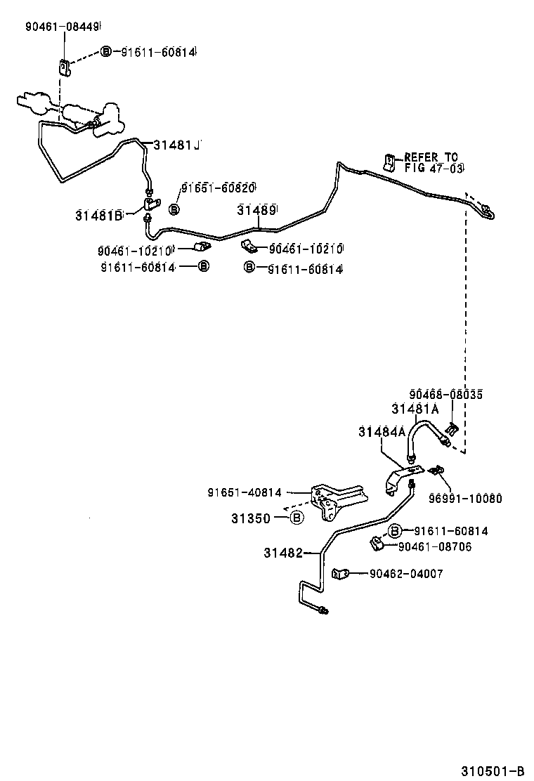  DYNA 150 |  CLUTCH PEDAL FLEXIBLE HOSE