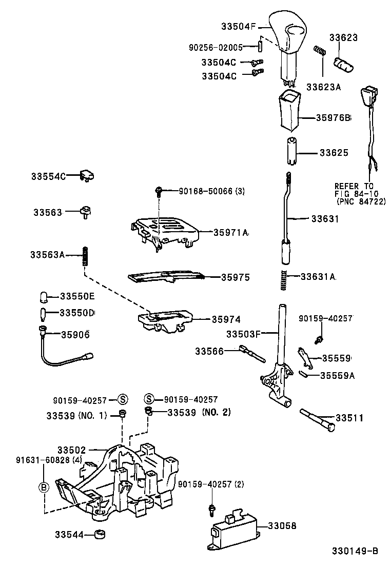  ES300 |  SHIFT LEVER RETAINER