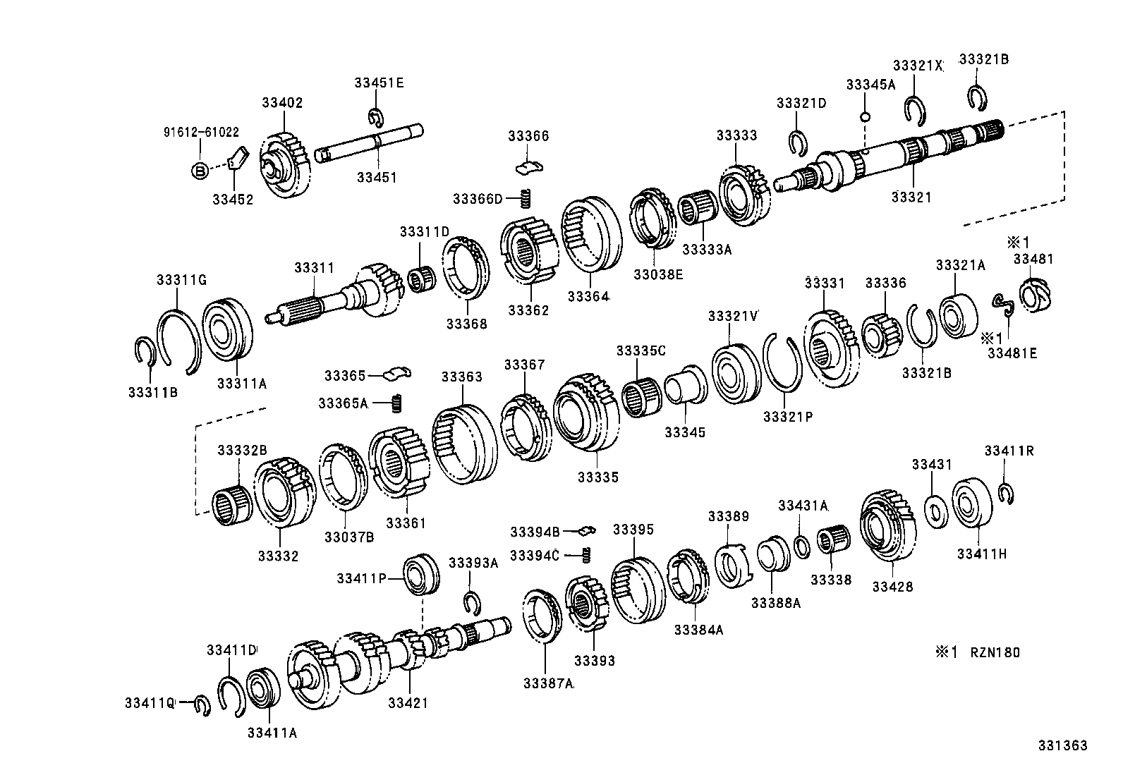  4RUNNER |  TRANSMISSION GEAR MTM