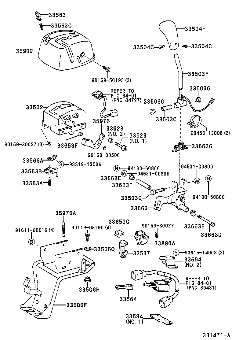  DYNA |  SHIFT LEVER RETAINER