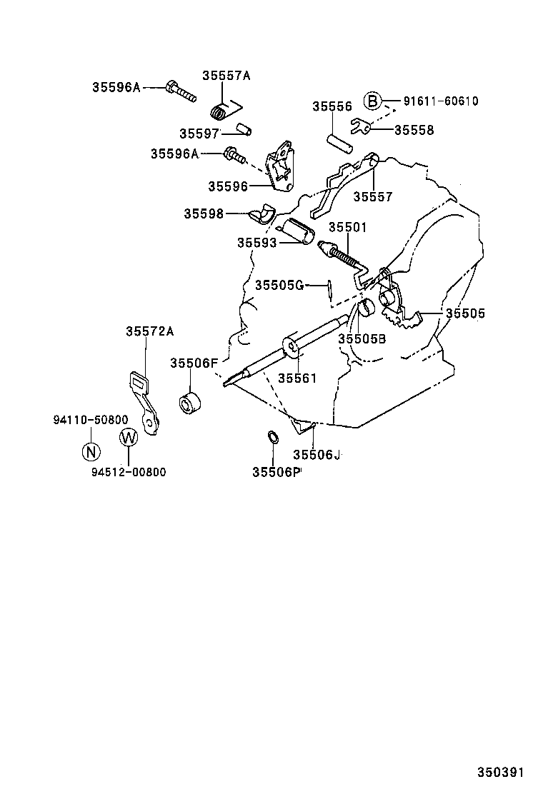  SPACIO |  THROTTLE LINK VALVE LEVER ATM