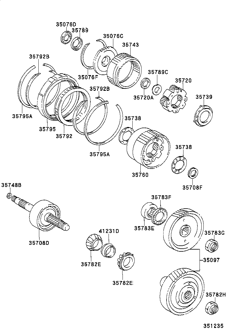  PICNIC |  PLANETARY GEAR REVERSE PISTON COUNTER GEAR ATM