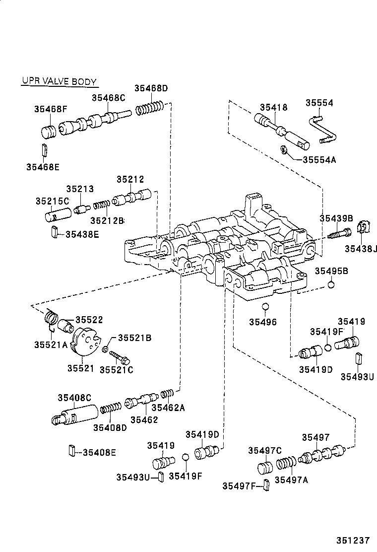  PICNIC |  VALVE BODY OIL STRAINER ATM