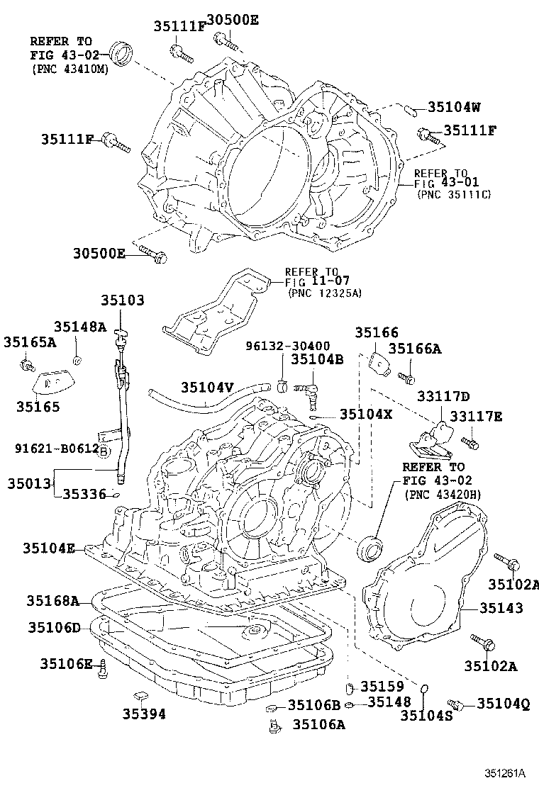  PICNIC |  TRANSMISSION CASE OIL PAN ATM