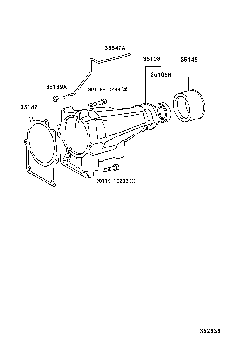  CROWN |  EXTENSION HOUSING ATM