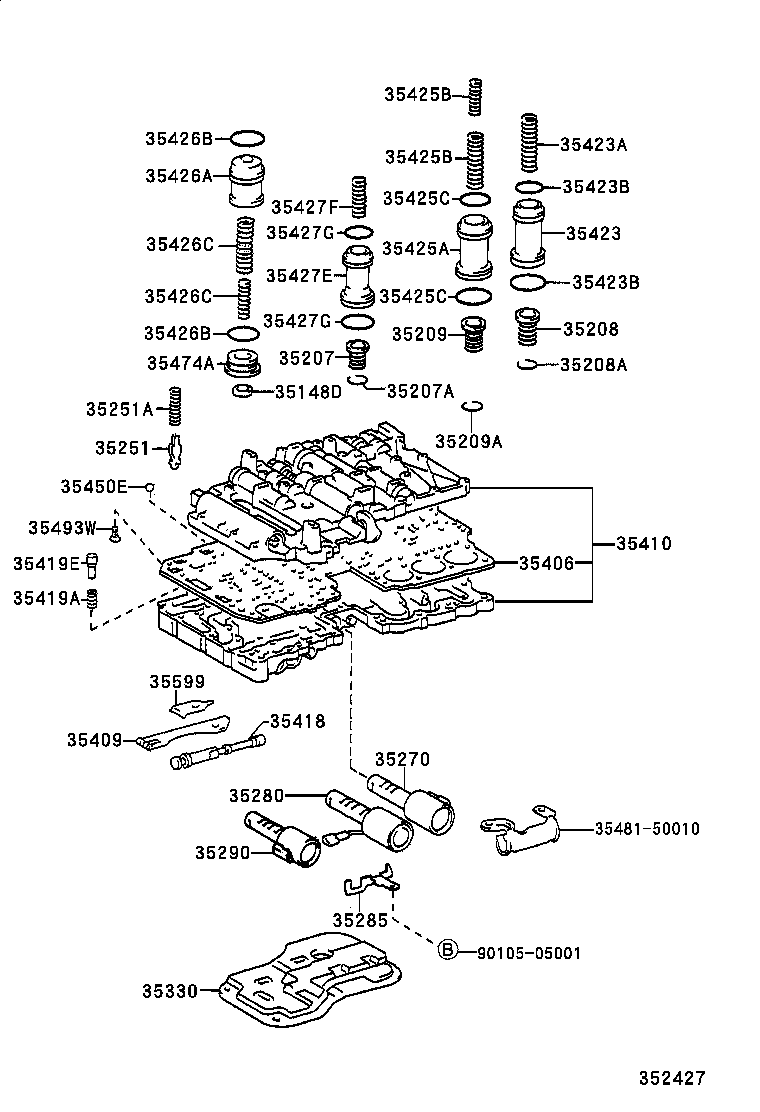  CROWN |  VALVE BODY OIL STRAINER ATM