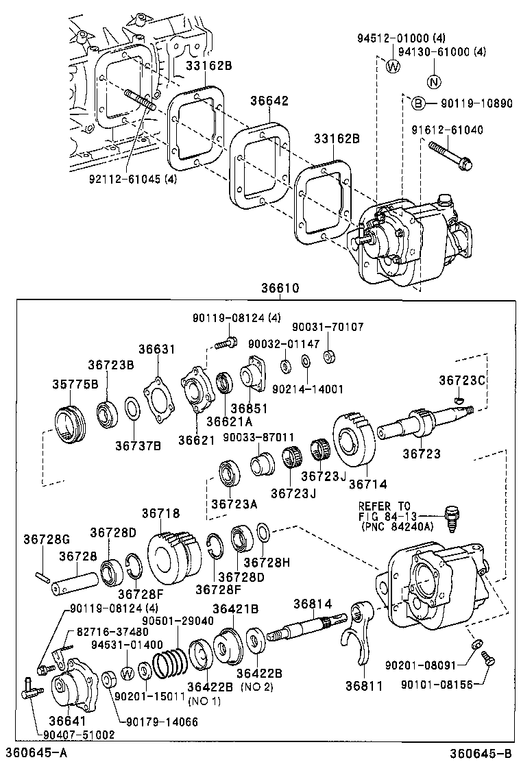  DYNA |  POWER TAKE OFF CASE GEAR