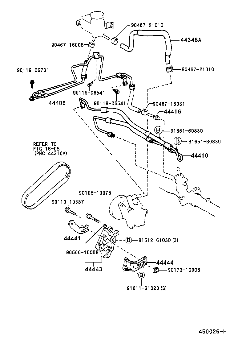  PICNIC |  POWER STEERING TUBE