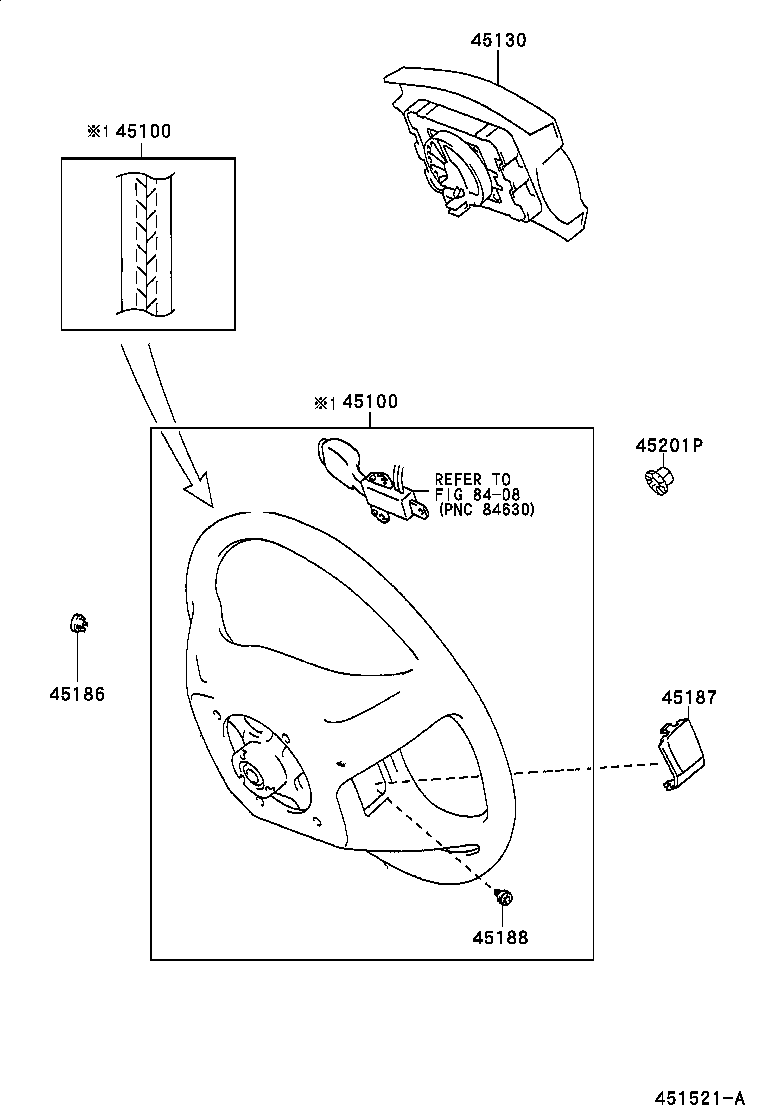  ES300 |  STEERING WHEEL