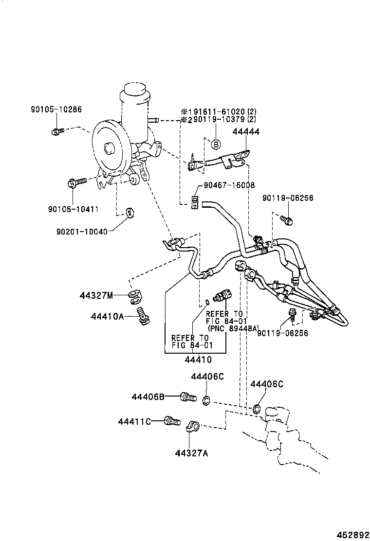  CROWN |  POWER STEERING TUBE