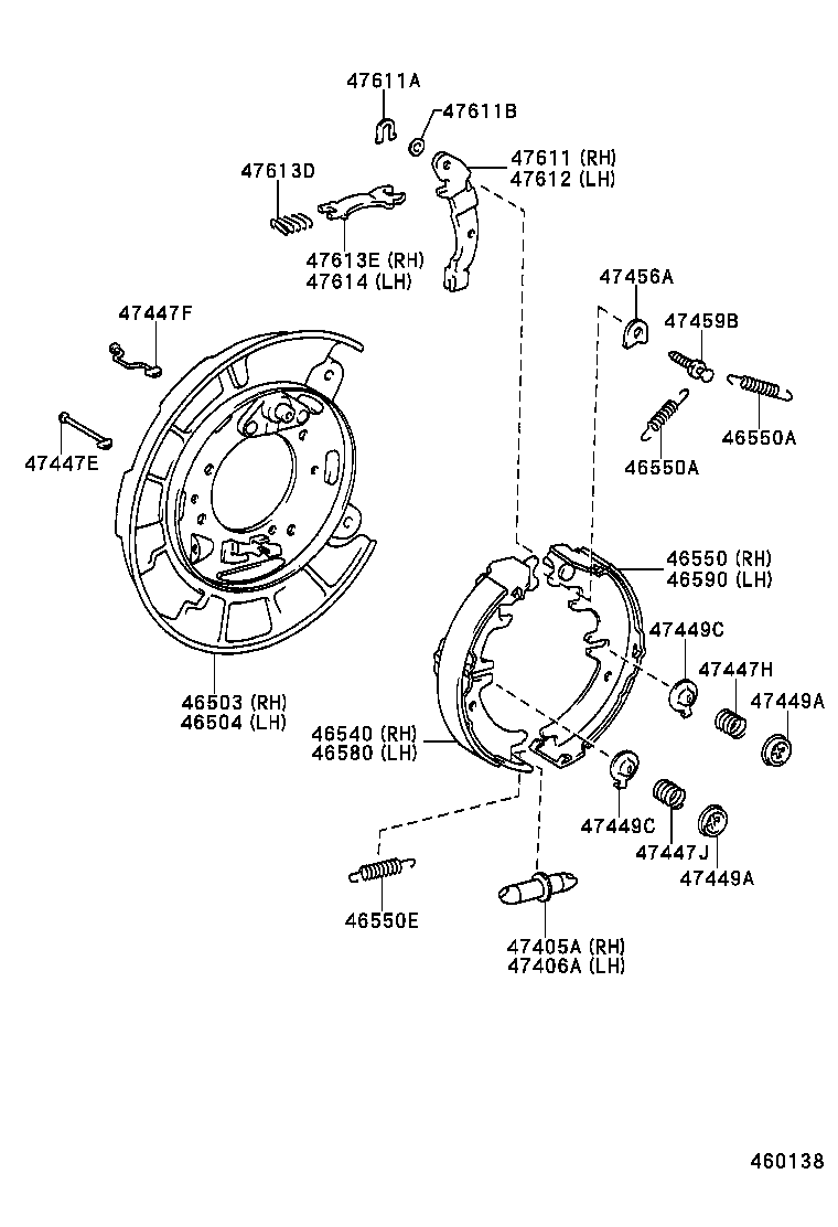  RAV4 |  PARKING BRAKE CABLE