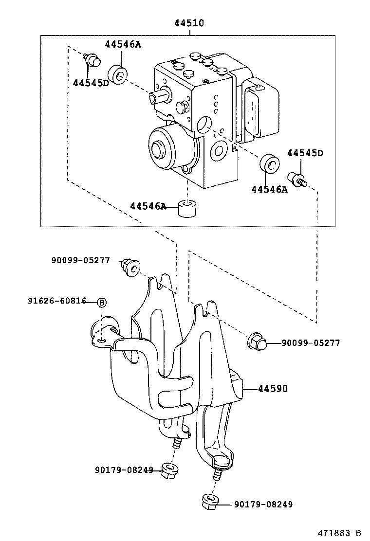  CROWN |  BRAKE TUBE CLAMP