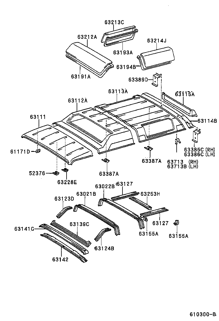  MEGA CRUISER |  ROOF PANEL BACK PANEL