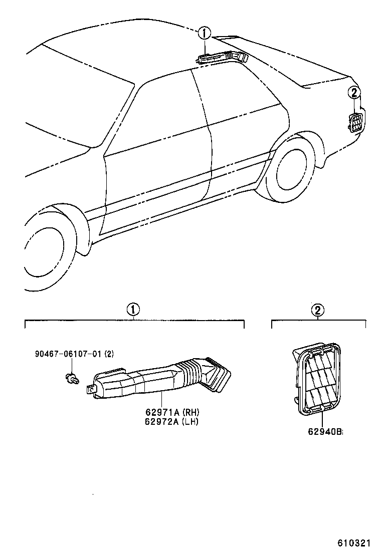  CROWN |  ROOF SIDE VENTILATOR