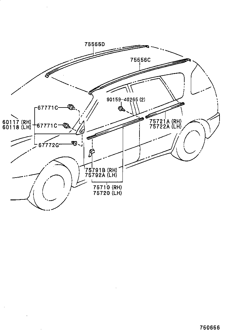  PICNIC |  SIDE MOULDING