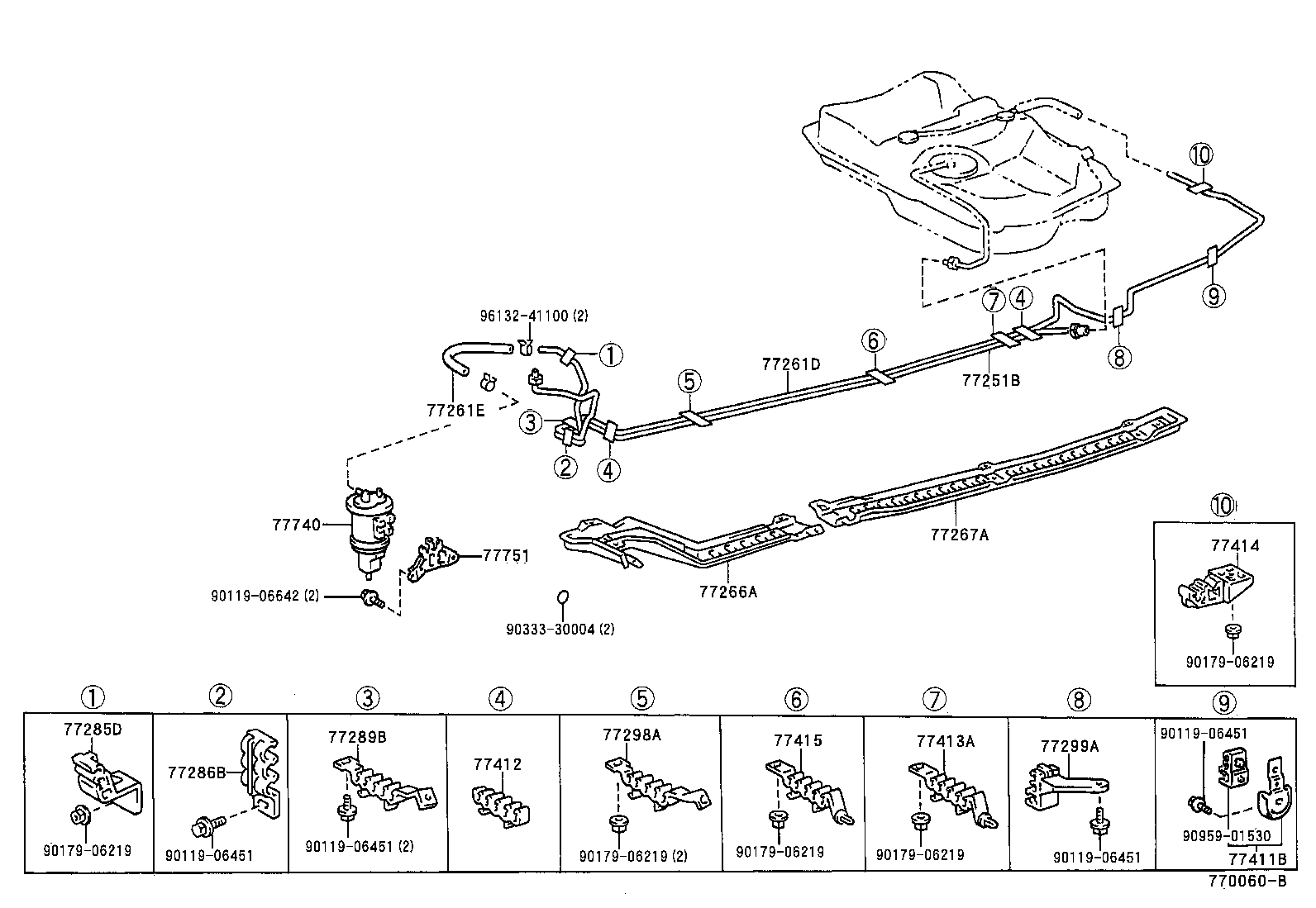  ES300 |  FUEL TANK TUBE