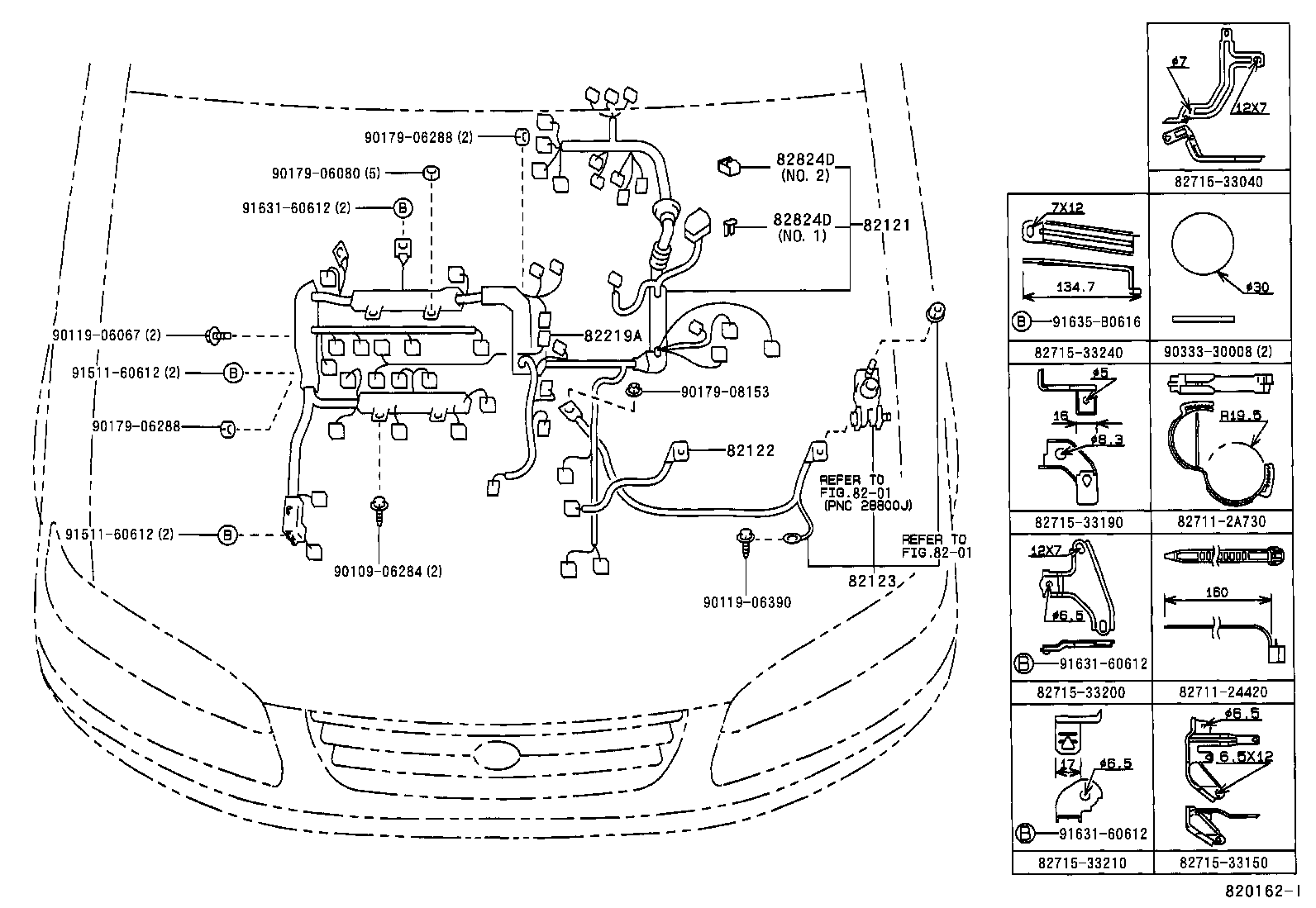  ES300 |  WIRING CLAMP