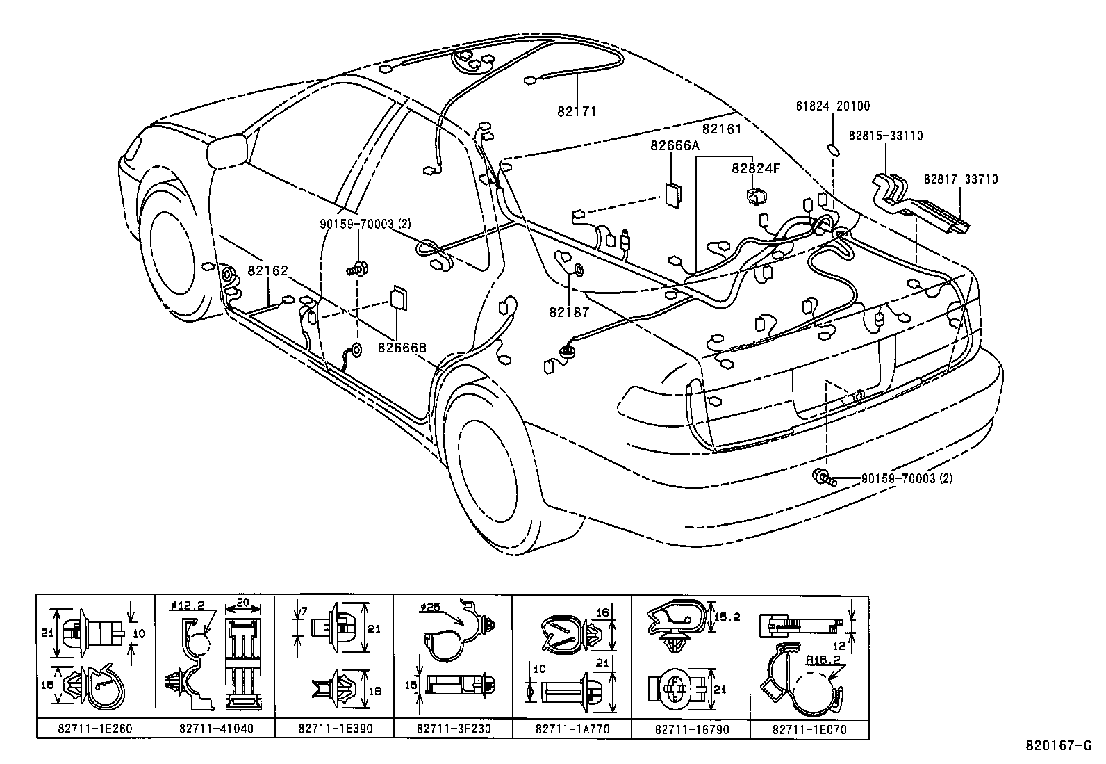  ES300 |  WIRING CLAMP