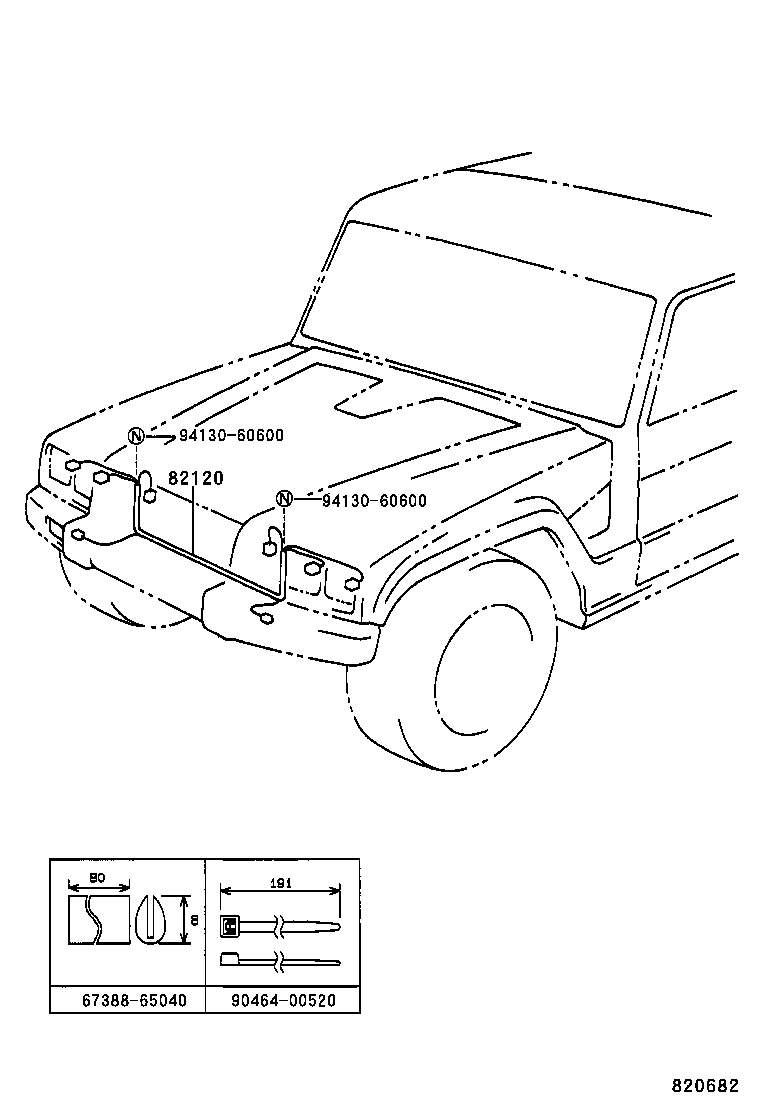  MEGA CRUISER |  WIRING CLAMP