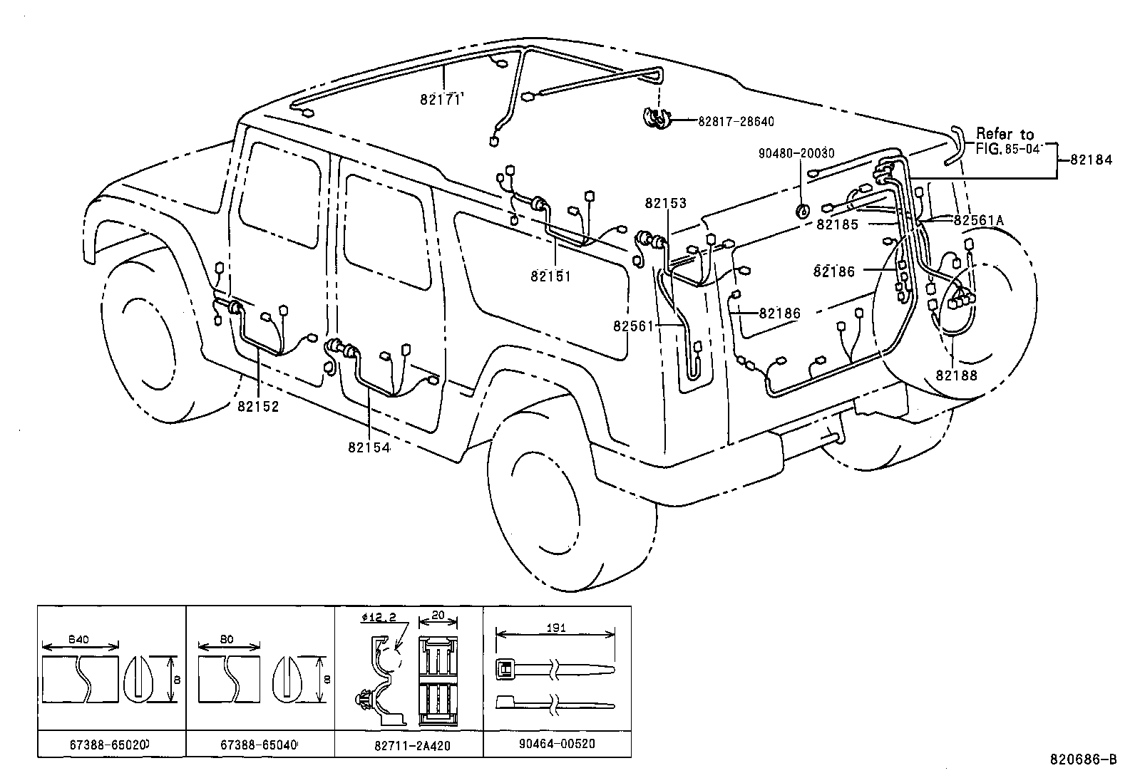  MEGA CRUISER |  WIRING CLAMP