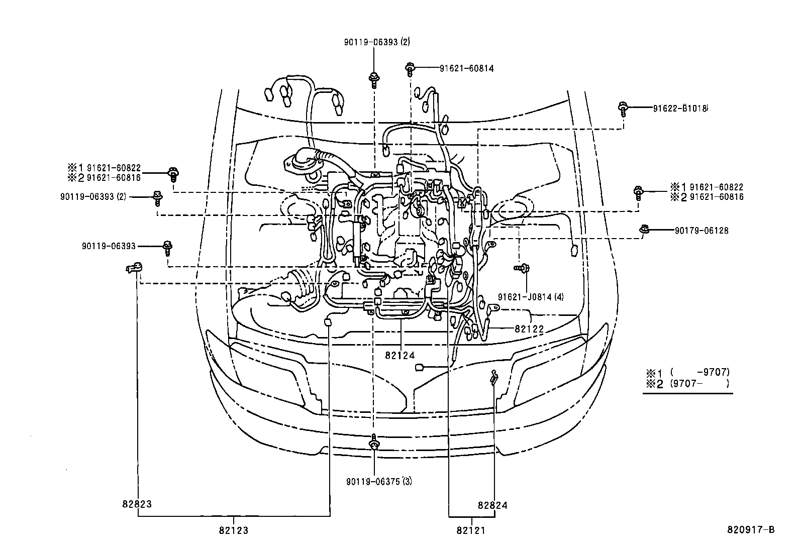  LS400 |  WIRING CLAMP