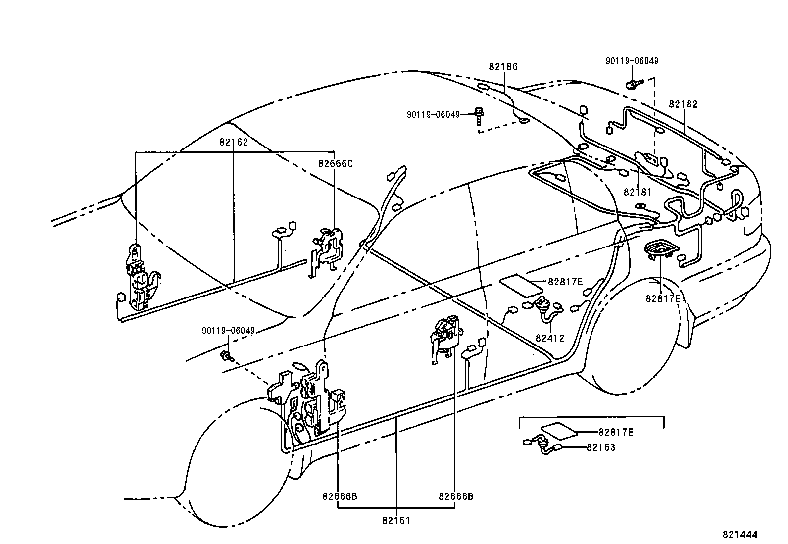  CORONA SED LB |  WIRING CLAMP