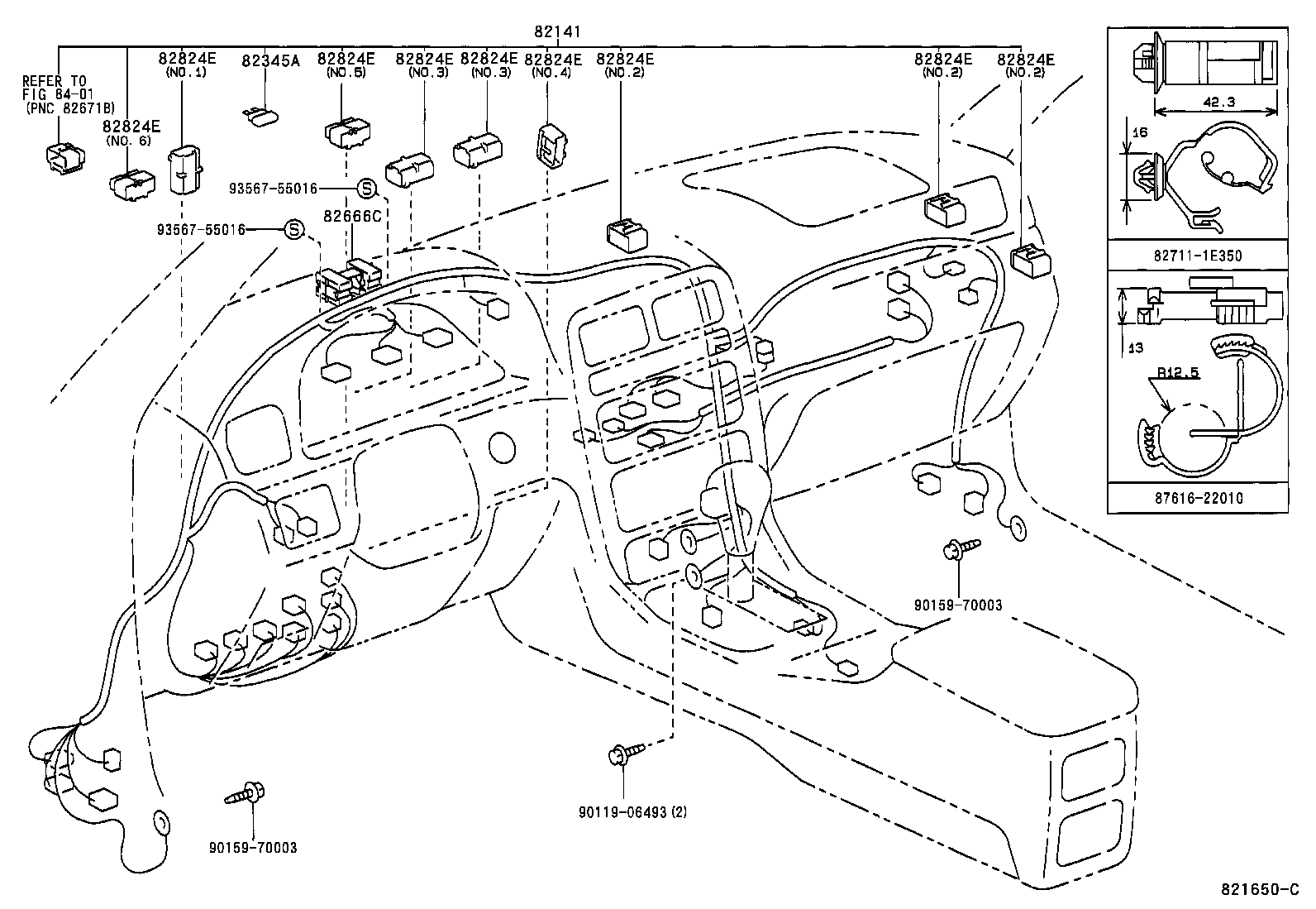  ES300 |  WIRING CLAMP