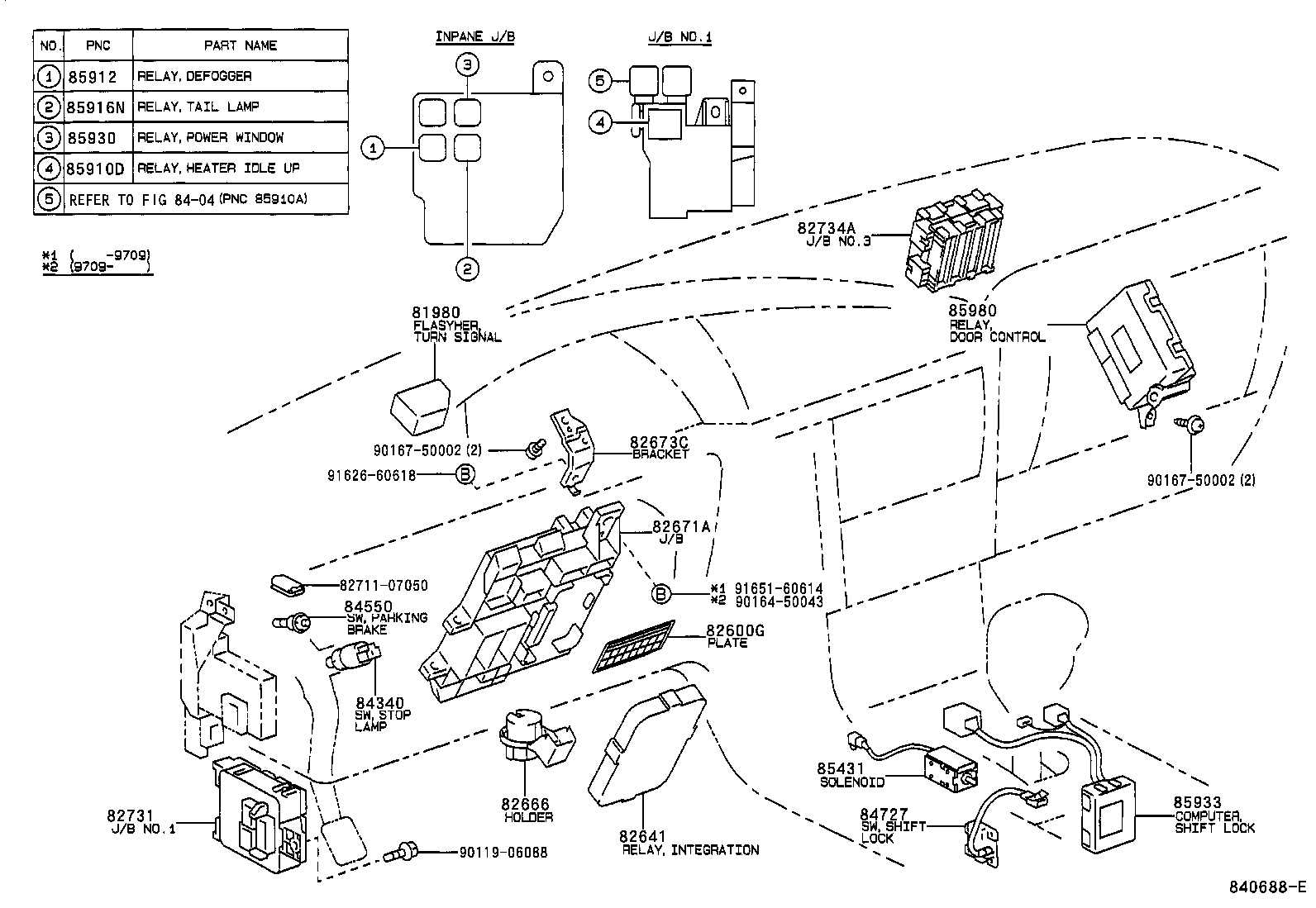  AVALON |  SWITCH RELAY COMPUTER