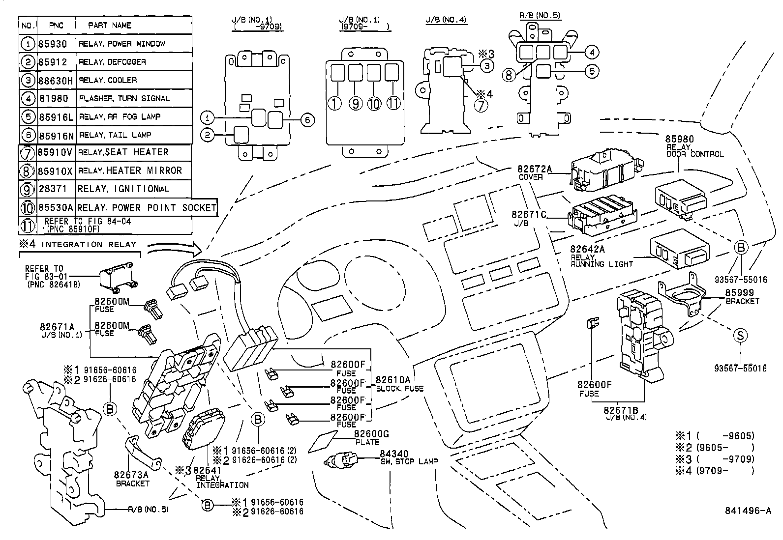  RAV4 |  SWITCH RELAY COMPUTER