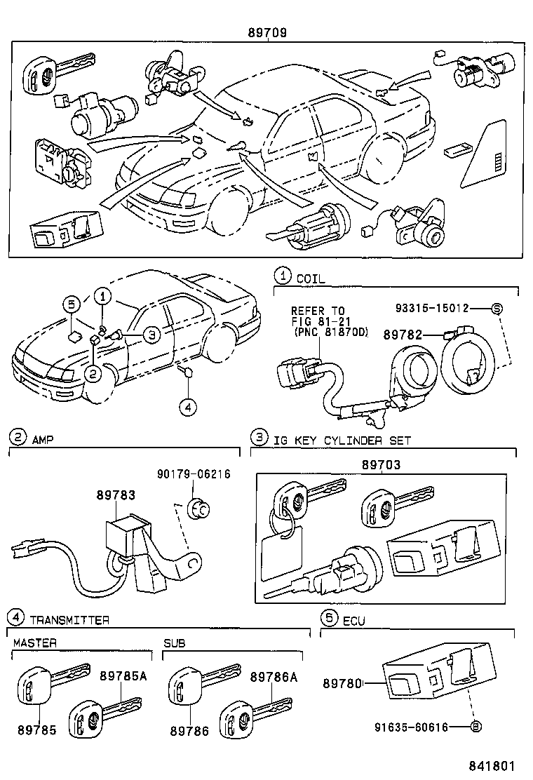  LS400 |  ANTI THEFT DEVICE