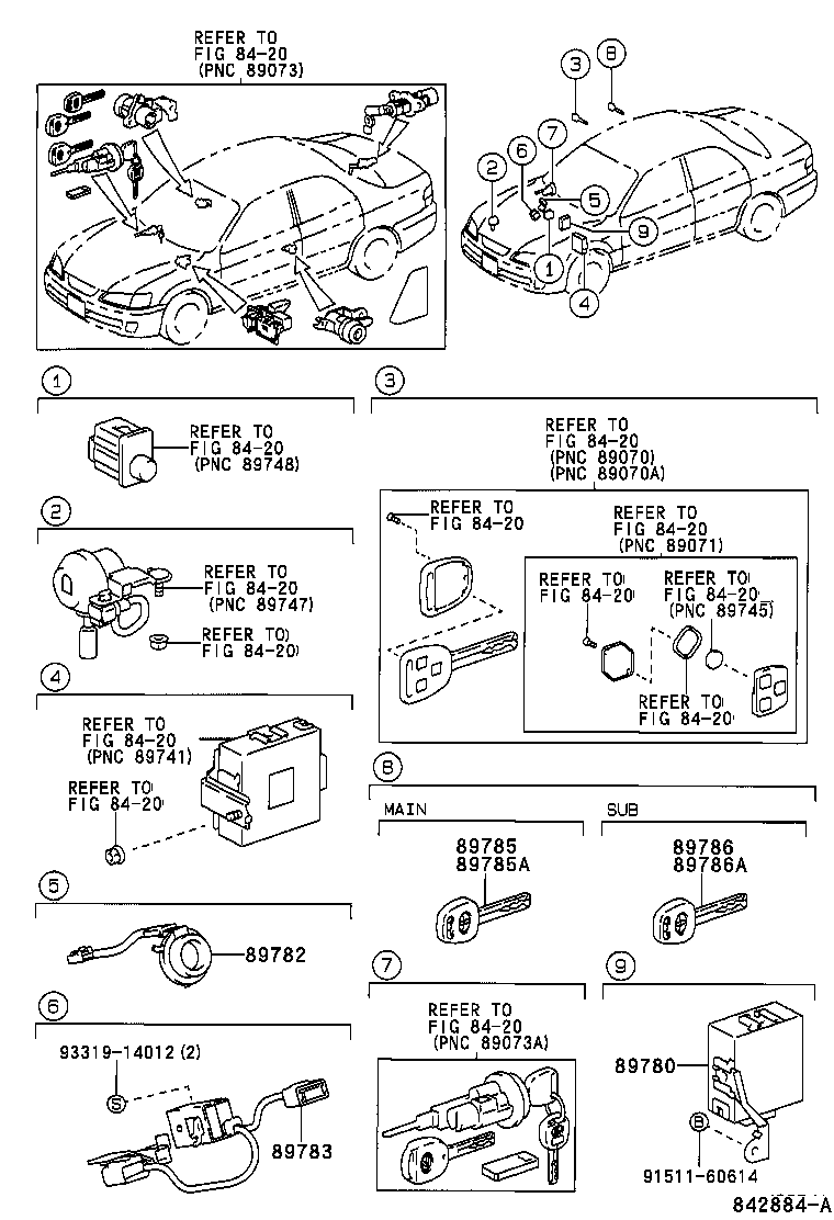  ES300 |  ANTI THEFT DEVICE