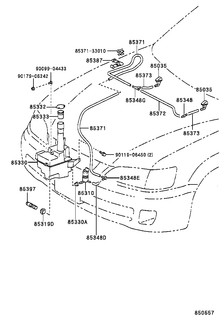  ES300 |  WINDSHIELD WASHER