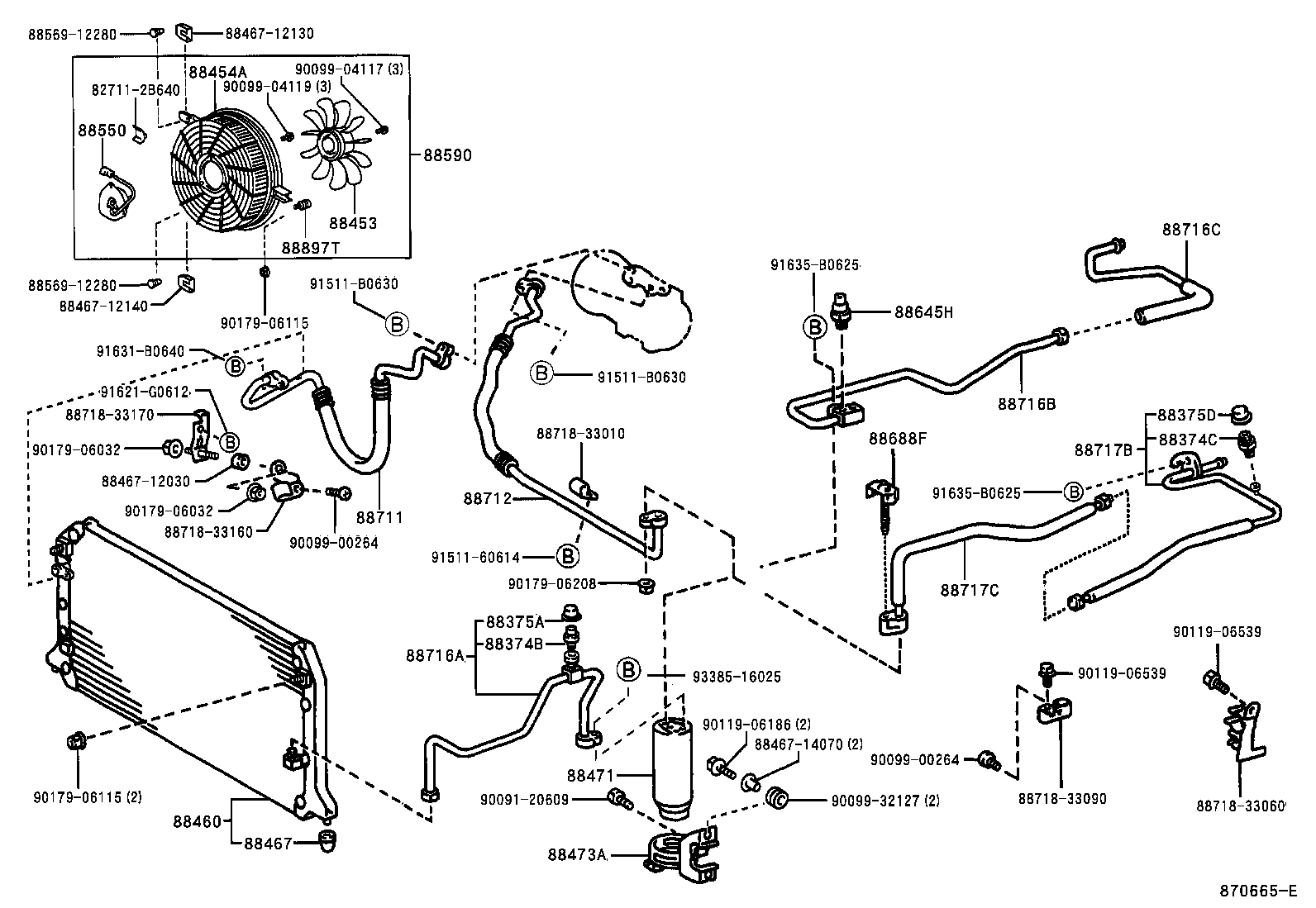  ES300 |  HEATING AIR CONDITIONING COOLER PIPING