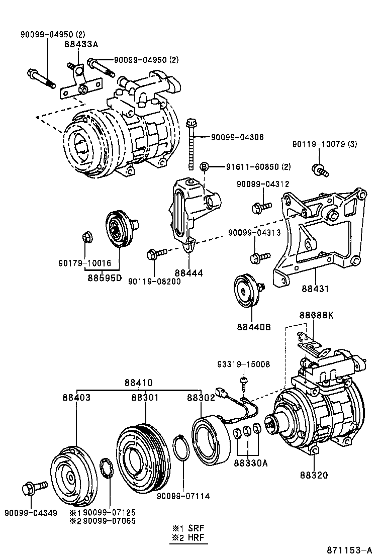  MEGA CRUISER |  HEATING AIR CONDITIONING COMPRESSOR