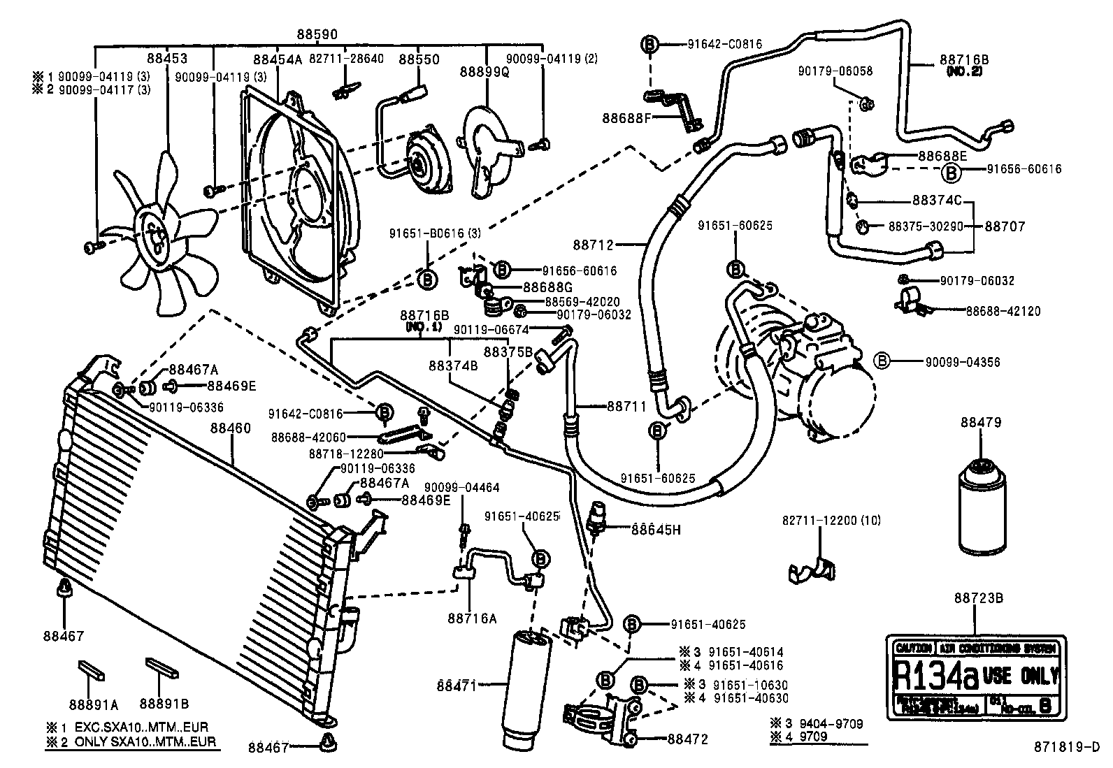  RAV4 |  HEATING AIR CONDITIONING COOLER PIPING