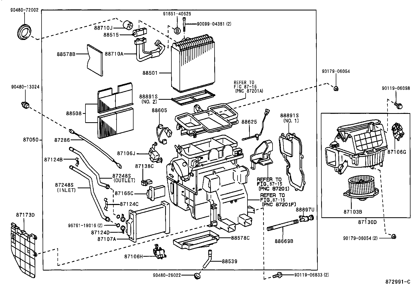  ES300 |  HEATING AIR CONDITIONING COOLER UNIT