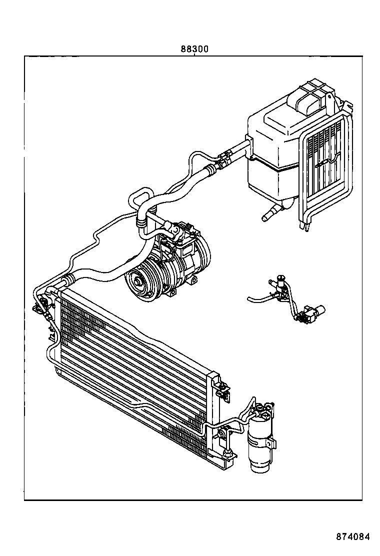  4RUNNER |  HEATING AIR CONDITIONING SET