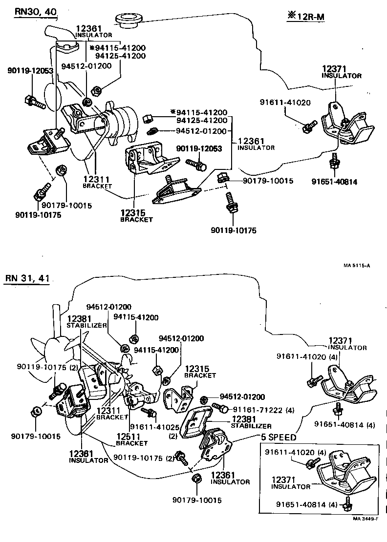  HILUX |  MOUNTING