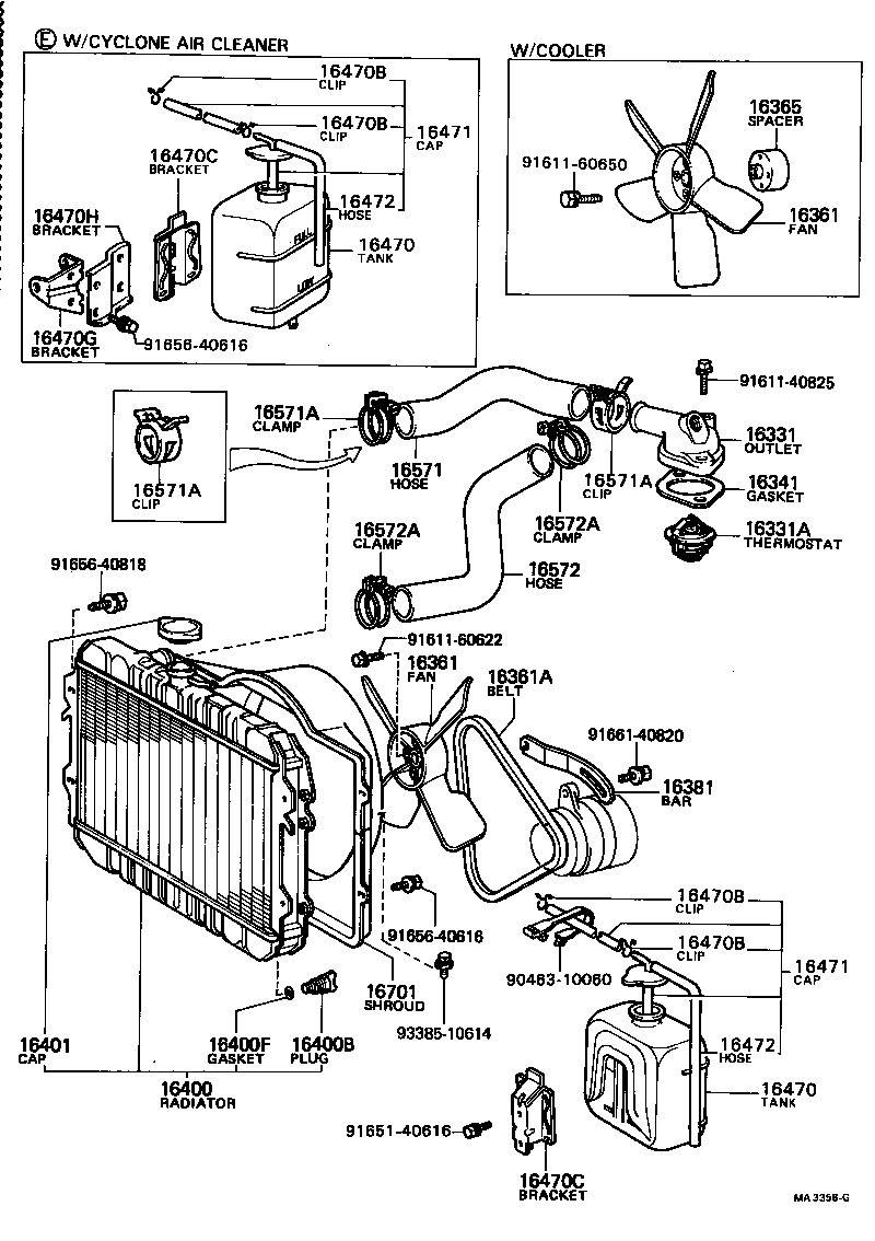  HILUX |  RADIATOR WATER OUTLET