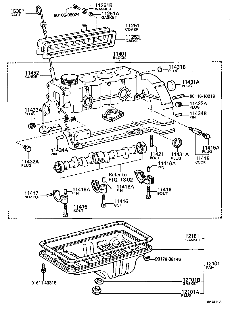  HILUX |  CYLINDER BLOCK