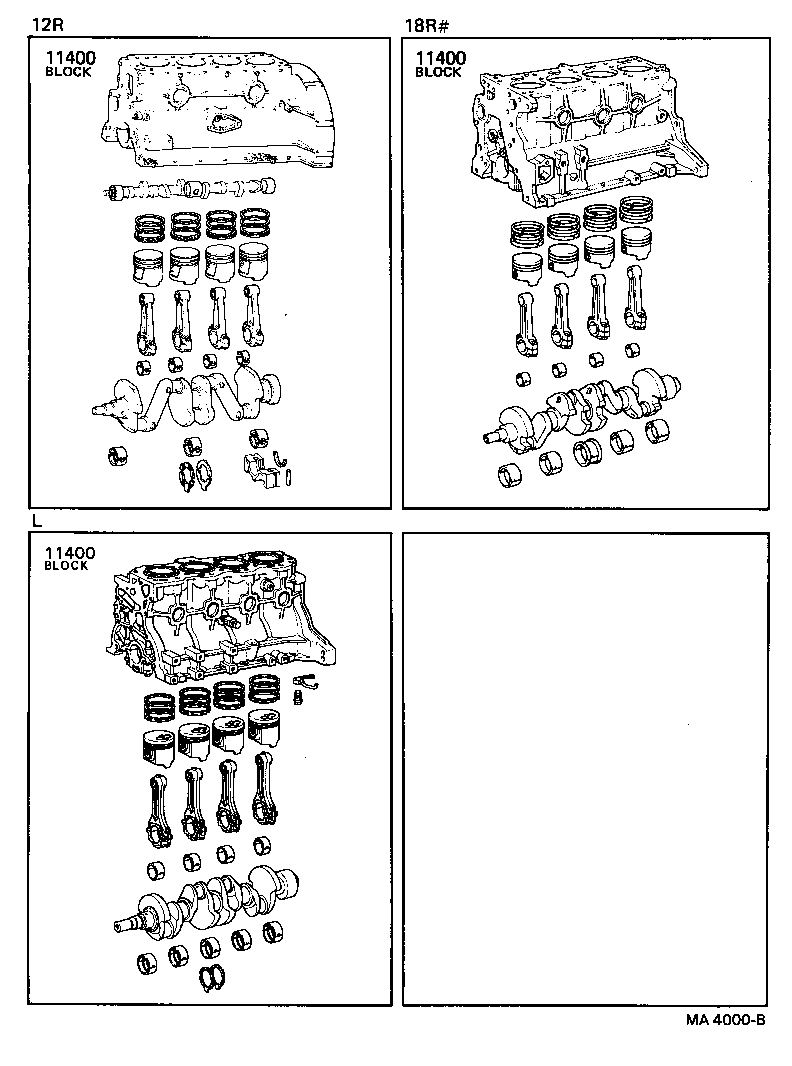  HILUX |  SHORT BLOCK ASSEMBLY