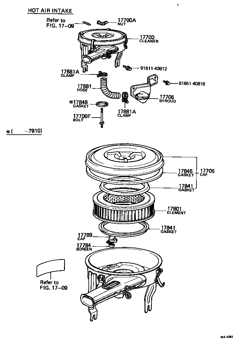  HILUX |  AIR CLEANER