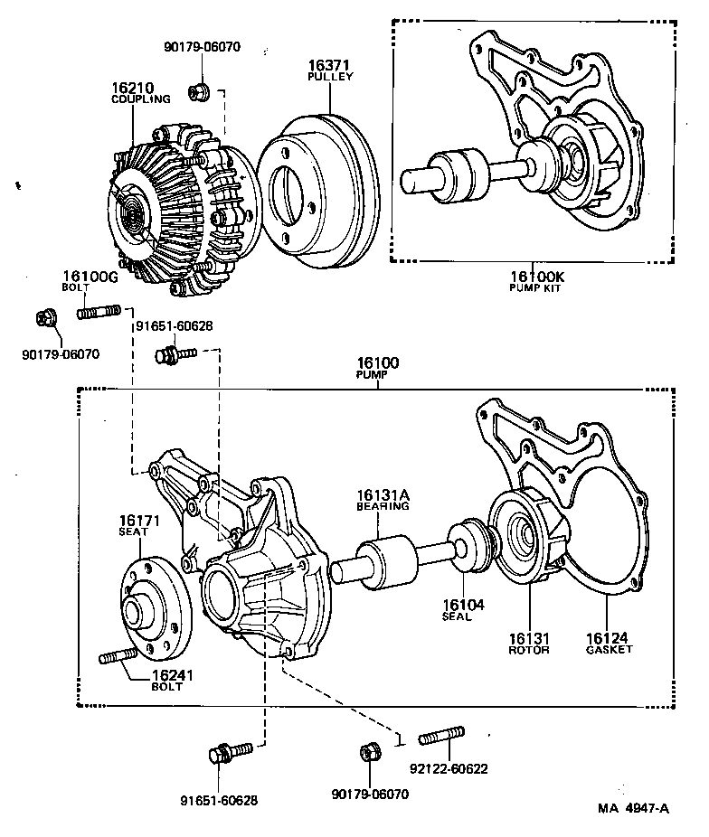  CRESSIDA |  WATER PUMP