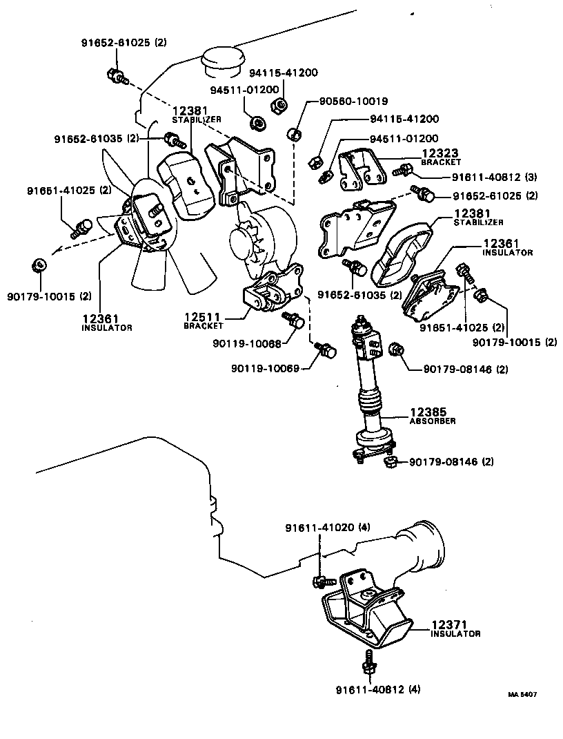  CRESSIDA |  MOUNTING