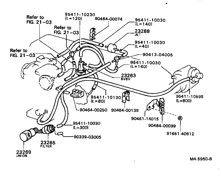  CRESSIDA |  VACUUM PIPING